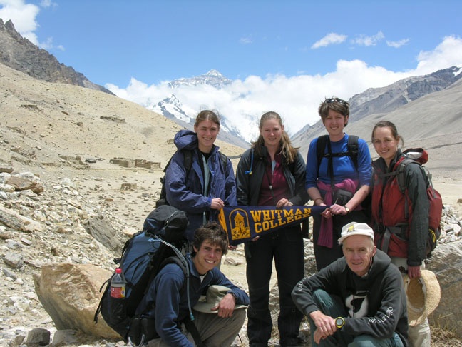 Hiking in the Rongbuk Valley