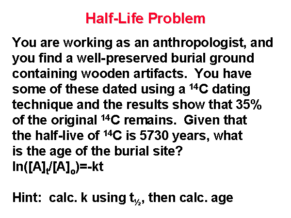 half-life-problem